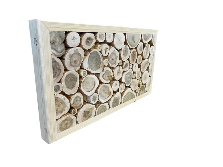 Sauna-Diffusor / ein Lüftungsgitter aus Wacholder