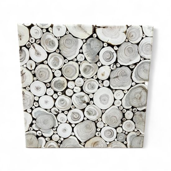 Kadiķu koka dekoratīvais panelis 27,5x27,5 cm