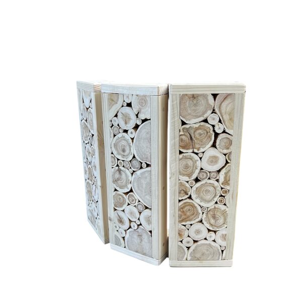 Pirts lampu abažūri no kadiķa