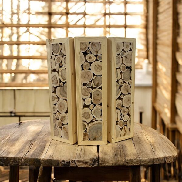 Pirts lampas abažūrs no kadiķa